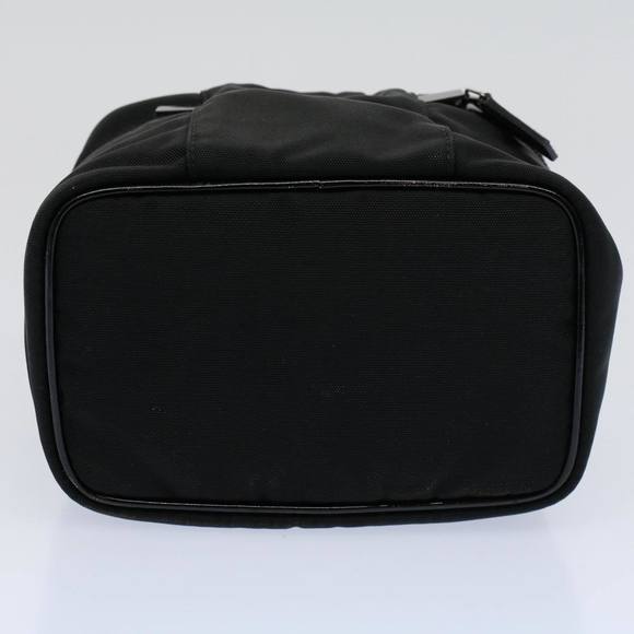 GUCCI Vanity Cosmetic Pouch Nylon Canvas Black 039 0951 Auth ep2207 - Picture 9 of 16